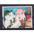 GB 1993 QE2 1st Greetings Gift Giving Snowman &...