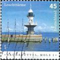 GERMANY, Lighthouses, Brunsbuttel, Mole 1, blue...