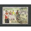 Barbados 1990 Horse Racing 25c, used. SG915