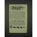 1937 NYK Line Cruise Ad - Freedom of the Seas