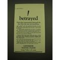 1924 Listerine Tooth Paste Ad - Betrayed their ...