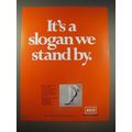 1990 Avis Rent a Car Ad - It's a slogan we stand by