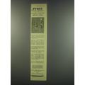 1949 Pyrex Scientific Glassware Ad - provides long efficient service