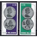 Cook islands Sg492 - Sg493 second voyage set fr...