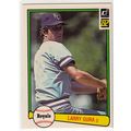 1982 Donruss baseball card 338 Larry Gura
