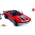 RARE CUSTOM KEYCHAIN 1964½/65/66 RED FORD MUSTA...