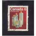 1972 canada christmas candles 5c f/u sg745