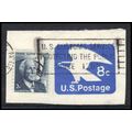 Used U557/1280 8c Eagle Very Fine Cut Square Z2915
