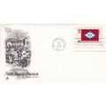 Arkansas United States 1976 State Flags FDC Was...