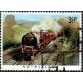 1985 Famous Trains. 31p Value. Royal Scot . Ver...