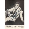 Freddie Starr Vintage Management Rare Hand Sign...