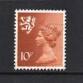 Scotland - 1971-93 - 10p Orange-Brown (One Cent...