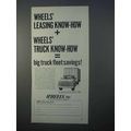 1966 Wheels Inc. Ad - Leasing Know-How