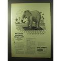 1966 The St. Paul Insurance Ad - Elephant on a ...