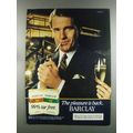 1982 Barclay Cigarettes Ad - Pleasure