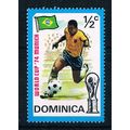 Dominica 1974 SG422 mm5 World Cup Football 1/2c...