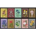 Mi 1814/23 (ʘ): Medicinal Flowers