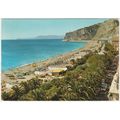 Postcard Promenade and beach, Finale Ligure, Sa...
