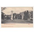 Ruins Bishop's Palace Wells Postcard Somerset S...