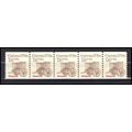2255 7.6c Carreta Fine MNH Dry Gum PNC 1/5 AA0477