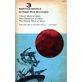 3 Martian Novels by Edgar Rice Burroughs ( Dove...