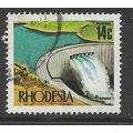 RHODSIA 1970 14c KARIBA DAM SG 446a FINE USED#
