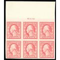 482, Mint NH XF/Superb 2¢ TOP Plate Block of Si...