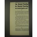1956 United States Plywood Corporation Ad - She wanted paneling