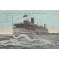 ZAYIX Postcard Great Lakes Steamship Rapids Kin...
