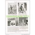 SCIENTIFIC RECREATIONS, BOOK-PLATE/PRINT c1895