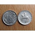 Turkey 1983 5 Lira Coin