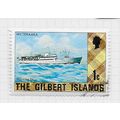 GILBERT & ELLICE ISLANDS 1976 TOURISM 1c MV TER...