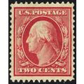 358, Unused (No gum) VF 2¢ Blue Paper - (SCV $8...