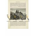 Corfe Castle, Dorset, England, Book Illustratio...