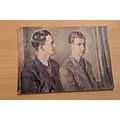 Postcard: Benjamin Britten with Sir Peter Pears...