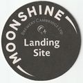 BEER MAT - MOONSHINE BREWERY - LANDING SITE - (...