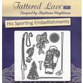 Tattered Lace. His Sporting Embellishments Die ...