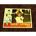1960 Topps # 41 RC Barry Latman Chicago White S...
