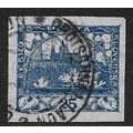 Mi 5: 25 h. blue Definitive Stamp: Hradčany Cas...