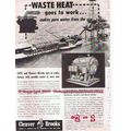 CLEAVER-BROOKS 1955 off-shore oil well drilling...