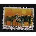 VIETNAM 1973 YEAR OF THE BUFFALO 5p WATER BUFFA...