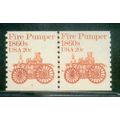 1908 20c Fire Pumper Fine MNH Dry Gum CNP Left ...