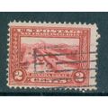 Used 398 2c Panama Canal Barely Clears C2954