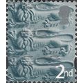 ENGLAND, Lions passant guardant, blue-grey 2001...