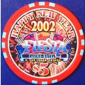 Fiesta. $5 Casino Chip. N. Las Vegas, NV. New Y...