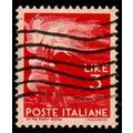 Italy 1945 Democracy 3L Used Stamp