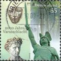 GERMANY, Varus battle, 2000 years, green 2009, 0.55