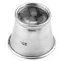 10 Power Aluminum Jeweler's Eye Loupe