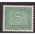 Luxembourg 1946 Postage Due 5c Mint Hung SG D48...