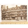 vintage postcard Old Houses of Holborn, London